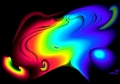 Windungen aus Regenbogen, Version 19