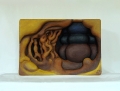 Höhlenheiligtum. 74 x 50,5 x 19 cm, Styropor, Acrylbeschichtung. 2009