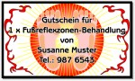 Gutschein für eine Heilbehandlung