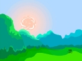 Rosy light, version 3